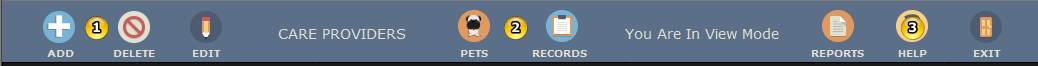 toolbar